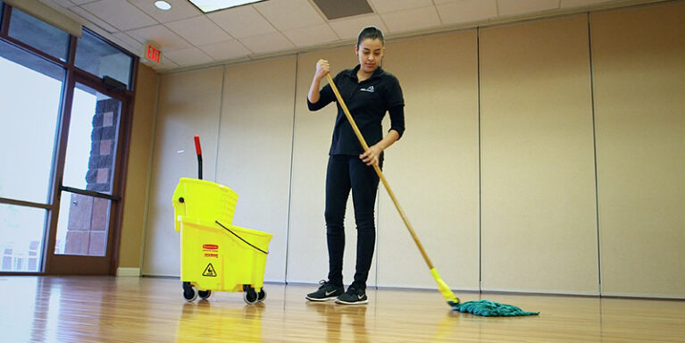 recession-proof staff cleaning commercial flooring